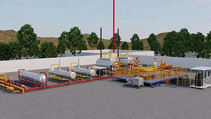 紅藍視覺攜手中國石油：武勝輸氣站三維動畫項目圓滿交付，助力油氣管道行業可視化建設